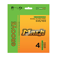 MARKBASS Mb-4-Gv-Np-45-100 Encordado para Bajo 4C 045-100 Groove Series Nickel Plated