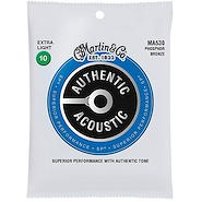 MARTIN & CO Ma530 Encordado Guitarra Acústica Authentic Phosphor Bronce 10-047