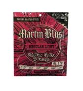 MARTIN BLUST Rl120 Encordado de guitarra eléctrica 010-46 regular light - $ 1.900,00