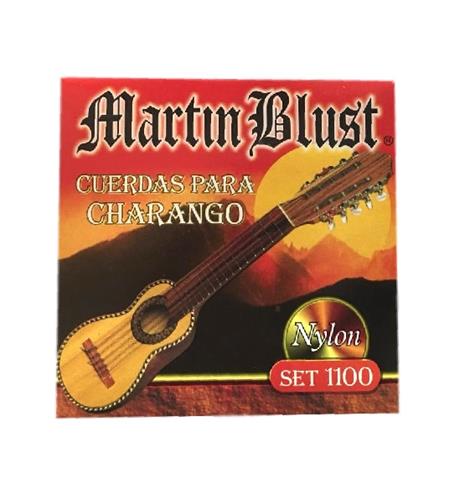 MARTIN BLUST 1100 Encordado para charango nylon - $ 3.100