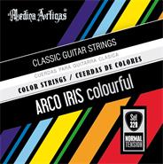 MEDINA ARTIGAS 010360 Encordado arco iris para guitarra clásica 3/4 colourful