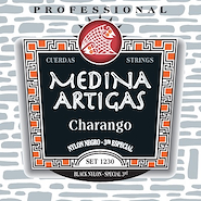 MEDINA ARTIGAS 011230 Encordado para charango nylon negro 3ra especial