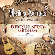 MEDINA ARTIGAS 011300 Encordado para requinto nylon special plata medium