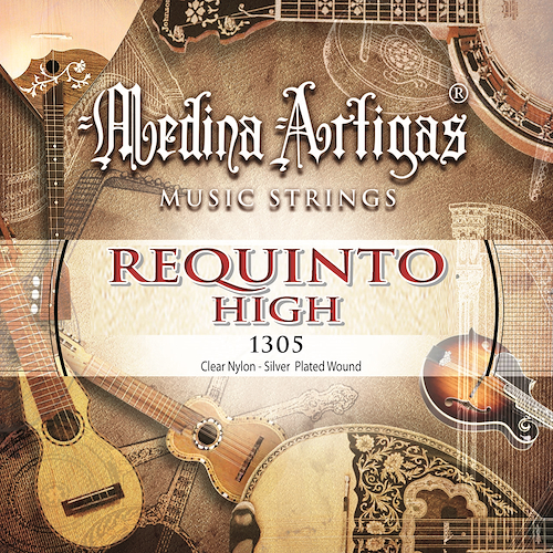 MEDINA ARTIGAS 011305 Encordado para requinto nylon special plata tension alta - $ 11.100