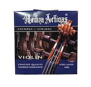 MEDINA ARTIGAS 011800 Encordado para violín steel alloy 4/4