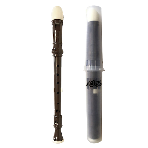 MELOS F1 Flauta dulce soprano con estuche escolar - $ 13.000