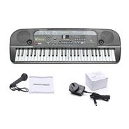 MK Mq-5405 Teclado 54 notas pantalla lcd 16 tonos 8 ritmos microfono