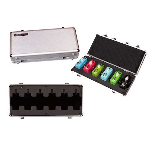 MOOER Firefly Estuche pedalboard 6 pedales micro