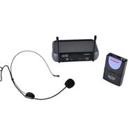 MOON Mi01vh Sistema micrófono inalámbrico vincha vhf