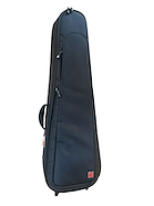 MUSIC AREA Aa31-2eb-blk Funda Case Dual Para 2 Bajos Eléctricos Reforzada Ruedas
