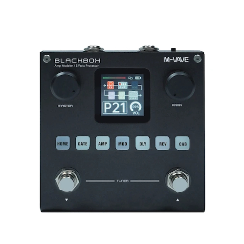 M-VAVE Blackbox Pedalera Multiefectos Recargable Usb Para Guitarra Bajo - $ 180.000