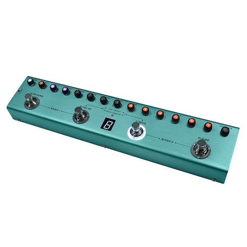 M-VAVE Tank-G Pedalera Multiefectos Para Guitarra Recargable Usb - $ 150.000