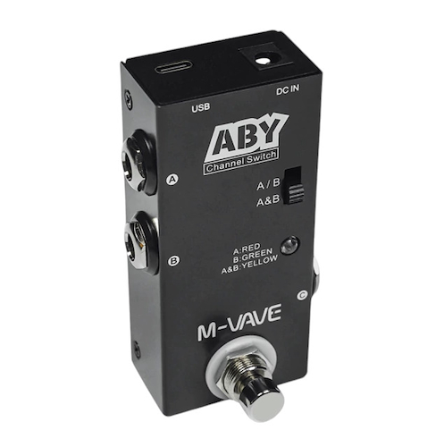 M-VAVE Aby Pedal Selector De Linea A/B/ Ayb Para Guitarra Bajo - $ 32.000