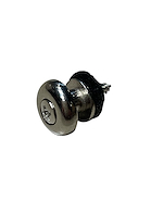 MXP MEC1 Pin Botón Para Correa Guitarra x Unidad Cromado