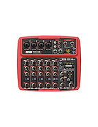 NOVIK Nvk-i08bt Consola mixer 8 canales interface usb bluetooth 48v - $ 157.000