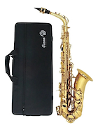 OCEAN Oas190 Saxo Alto Dorado En Bb Estuche Accesorios