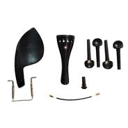 ORCHESTER Xpj-35f Pack para violin 4/4 clavijas de ebano mentonera cordal pin