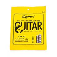 ORPHEE STRINGS TX630 Encordado guitarra acústica 011-052  bronze 75/25 - $ 5.500