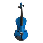 PALATINO Pv-4/4 bl Violin 4/4 acustico estuche arco resina color azul