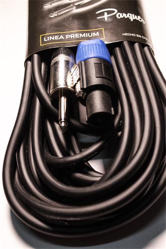 PARQUER Caba1106 Cable plug speakon 6 mts - $ 18.300
