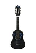 PARQUER Gc830bk Guitarra clásica para niño chica negra funda regalo!