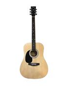 PARQUER Gal105lb Guitarra acústica para zurdo 41" mate natural