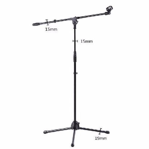 PARQUER Mtl01 Soporte jirafa para micrófono con pipeta negro - $ 29.600
