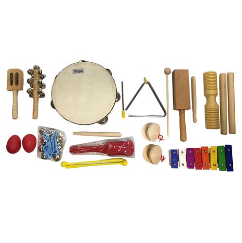 PARQUER Tz12l Set de 12 instrumentos de percusión banda ritmica - $ 81.300