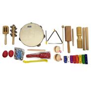 PARQUER Tz12l Set de 12 instrumentos de percusión banda ritmica