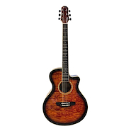 PARQUER Gac109mcsbeq4 Guitarra electroacústica sunburst tipo cpx funda Outlet - $ 410.200