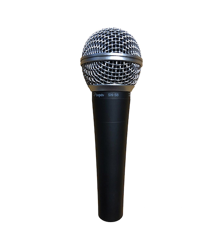 PARQUER Sn-58 Micrófono Tipo 58 Dinámico Cuerpo Metal Con Cable Xlr-Plug - $ 26.000