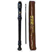 PARQUER Jdr-13g Flauta Dulce Negra Estilo Yamaha Germana