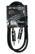 PARQUER Caba5111 Cable Mini Plug 3,5 St A Mini Plug 3,5 St Metálico 1 Mts