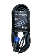PARQUER Caba1106 Cable plug a speakon 6 mts