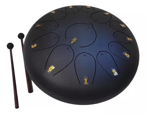 PARQUER Td10-13 Steel Tongue Drum Meditacion 10