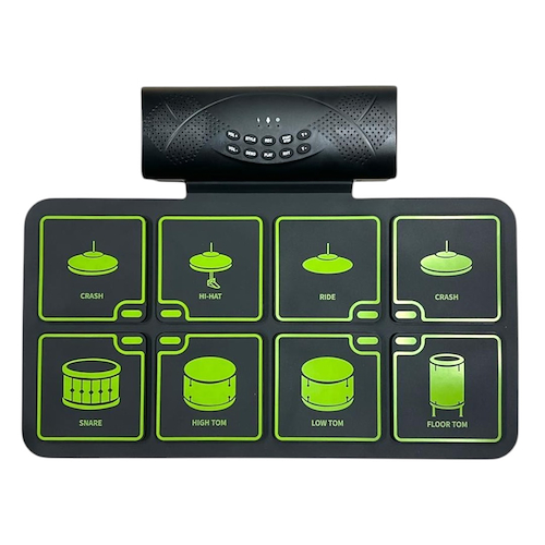 PARQUER Md863 Batería Electrónica Enrollable Para Niños - $ 165.000