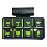 PARQUER Md863 Batería electrónica enrollable para niños