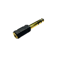 PARQUER Ad-Mp2pl Ficha Adaptador Mini Plug 6,5 Stereo A Plug 3,5 Stereo