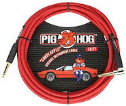 PIG HOG Pch10car Cable plug plug 3 mts angular mallado para guitarra bajo
