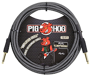 PIG HOG Pch10ag Cable Plug Plug 3 Mts Mallado Amp Grill Para Guitarra Bajo