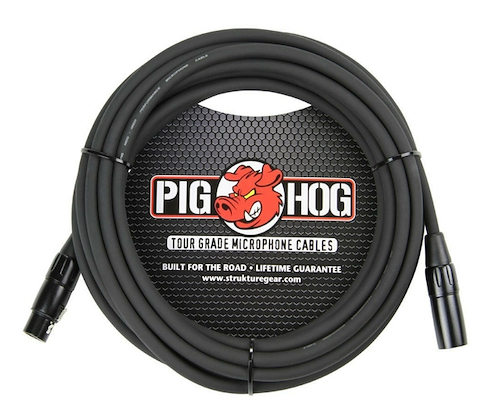 PIG HOG Phm20 Cable canon canon xlr balanceado 6 mts - $ 21.600