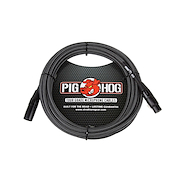PIG HOG Phm20bkw Cable Balanceado Canon Xlr 6 Metros Mallado