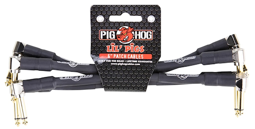 PIG HOG Phlil6 Set De Cables Plug Interpedal En L 4 Unidades 15 Cm - $ 42.000
