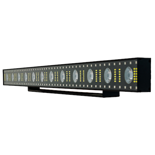 PLS Pls-108W Bar De 96 Led Beam Wash Flash Rgb 3En1 Dmx - $ 285.000