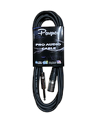 PRO AUDIO CQXM12-12FT Cable Plug Mono a Canon Macho 3.6 Mts