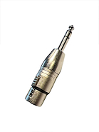 PROEL At295 Adaptador metálico profesional XLR hembra a 6.5 stereo