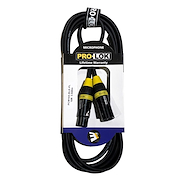 PRO-LOK Pcm-10x Cable xlr canon canon 3 mts 6mm