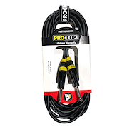 PRO-LOK Pcg-20 Cable Plug Plug 6 Mts Para Instrumento