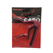 REDTONE Ce-1rd Capotraste rojo para guitarra eléctrica acústica