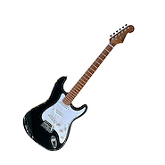 ROCKET Rst1-Bk Guitarra Eléctrica Tipo Stratocaster